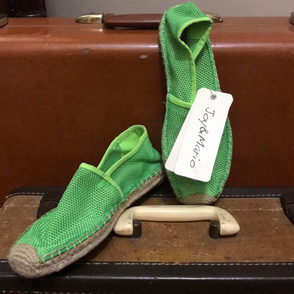 Green Espadrilles